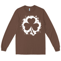Chestnut irish pride clover leaf  saint irish pats st. patrick's day t shirt Long Sleeve Tee - linhVisuals