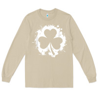 Mushroom irish pride clover leaf  saint irish pats st. patrick's day t shirt Long Sleeve Tee - linhVisuals