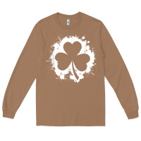 Toasted Coconut irish pride clover leaf  saint irish pats st. patrick's day t shirt Long Sleeve Tee - linhVisuals