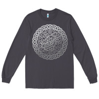 Smoke ireland celtic knotwork design ornament wolf original celtic pullover Long Sleeve Tee - linhVisuals