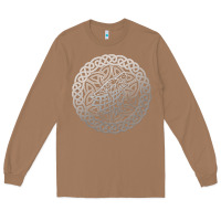 Toasted Coconut ireland celtic knotwork design ornament wolf original celtic pullover Long Sleeve Tee - linhVisuals
