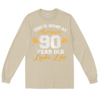 Mushroom 90th birthday novelty gift awesome 90 year old t shirt Long Sleeve Tee - linhVisuals