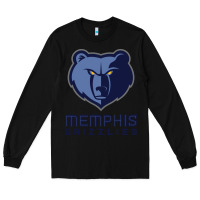 Black suitable-memphis-grizzlies-worn Long Sleeve Tee - linhVisuals