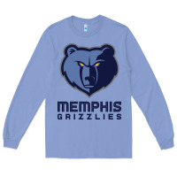 Colony Blue suitable-memphis-grizzlies-worn Long Sleeve Tee - linhVisuals