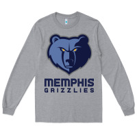 Heather Grey suitable-memphis-grizzlies-worn Long Sleeve Tee - linhVisuals