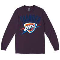 Plum suitable-oklahoma-city-thunder-worn Long Sleeve Tee - linhVisuals