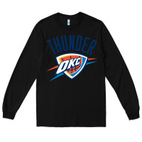 Black suitable-oklahoma-city-thunder-worn Long Sleeve Tee - linhVisuals