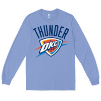 Colony Blue suitable-oklahoma-city-thunder-worn Long Sleeve Tee - linhVisuals