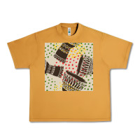 Peanut Butter african drum seamless pattern Urban Heavy Tee - BundleAndBundleShop