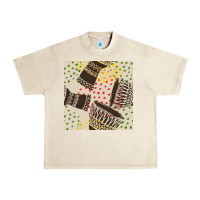 Sandshell african drum seamless pattern Urban Heavy Tee - BundleAndBundleShop