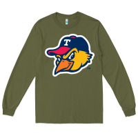 Army Green suitable-toledo-mud-hens-worn Long Sleeve Tee - linhVisuals