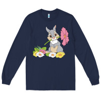 Navy thumper Long Sleeve Tee - linhVisuals