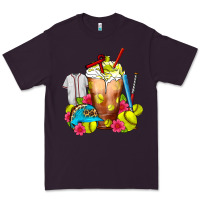 Plum Softball Frappe Coffee Premium Tee - FaDigitalArtStudio