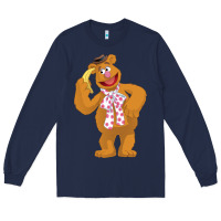 Navy gonzo fozzie Long Sleeve Tee - linhVisuals