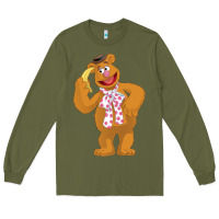Army Green gonzo fozzie Long Sleeve Tee - linhVisuals