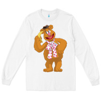 White gonzo fozzie Long Sleeve Tee - linhVisuals