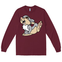 Burgundy thumper Long Sleeve Tee - linhVisuals