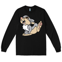 Black thumper Long Sleeve Tee - linhVisuals
