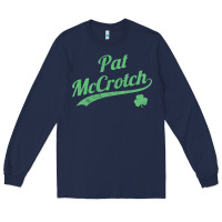 Navy pat mccrotch funny st. patrick's day long sleeve t shirt Long Sleeve Tee - linhVisuals