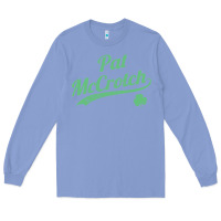Colony Blue pat mccrotch funny st. patrick's day long sleeve t shirt Long Sleeve Tee - linhVisuals