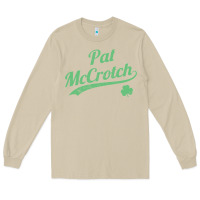 Mushroom pat mccrotch funny st. patrick's day long sleeve t shirt Long Sleeve Tee - linhVisuals