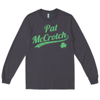 Smoke pat mccrotch funny st. patrick's day long sleeve t shirt Long Sleeve Tee - linhVisuals