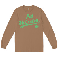 Toasted Coconut pat mccrotch funny st. patrick's day long sleeve t shirt Long Sleeve Tee - linhVisuals
