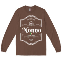 Chestnut perfectly aged premium quality italian nonno shirt Long Sleeve Tee - linhVisuals