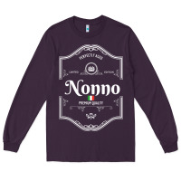 Plum perfectly aged premium quality italian nonno shirt Long Sleeve Tee - linhVisuals