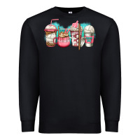 Black volleyball coffee Premium Sweatshirt - Jasminsmagicworld