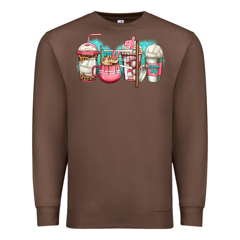 Volleyball Coffee Premium Sweatshirt by Jasminsmagicworld | Teevron