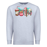 Heather Grey volleyball coffee Premium Sweatshirt - Jasminsmagicworld