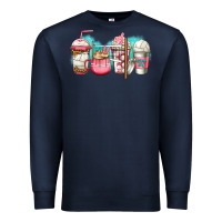 Navy volleyball coffee Premium Sweatshirt - Jasminsmagicworld
