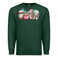 Sports Green volleyball coffee Premium Sweatshirt - Jasminsmagicworld