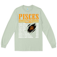 Matcha pisces facts t shirt pisces birthday gifts Long Sleeve Tee - linhVisuals