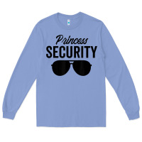 Colony Blue princess security dad boyfriend husband pregnancy t shirt Long Sleeve Tee - linhVisuals