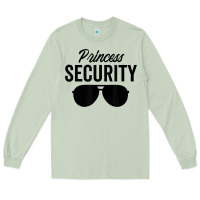 Matcha princess security dad boyfriend husband pregnancy t shirt Long Sleeve Tee - linhVisuals