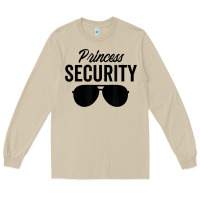 Princess Security Dad Boyfriend Husband Pregnancy T Shirt Long Sleeve Tee | Teevron