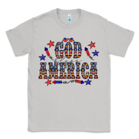 Moon Dust 4 july god bless america western Classic Tee - CowCowDesign