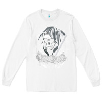 White santa muerte female deity mexican satanic dead sugar skull tank top Long Sleeve Tee - linhVisuals