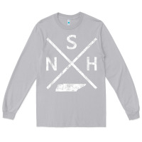 Moon Dust vintage nashville retro nsh cross t shirt Long Sleeve Tee - linhVisuals