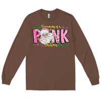 Chestnut dreaming of a pink christmas Long Sleeve Tee - CowhideDigitalArt