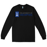 Black The university of memphis Long Sleeve Tee - linhVisuals