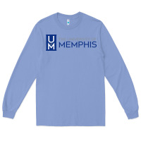 Colony Blue The university of memphis Long Sleeve Tee - linhVisuals