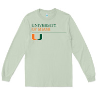 Matcha The university of miami Long Sleeve Tee - linhVisuals