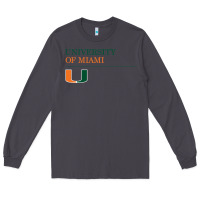 Smoke The university of miami Long Sleeve Tee - linhVisuals