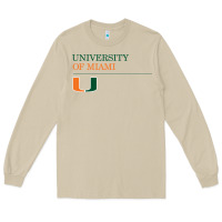 Mushroom The university of miami Long Sleeve Tee - linhVisuals