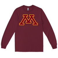 Burgundy The university of minnesota Long Sleeve Tee - linhVisuals