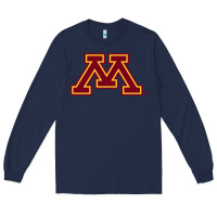 Navy The university of minnesota Long Sleeve Tee - linhVisuals