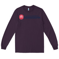 Plum The university of mississippi Long Sleeve Tee - linhVisuals